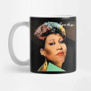 Aretha's Melodic Magic Soul Music Tribute Tee Mug